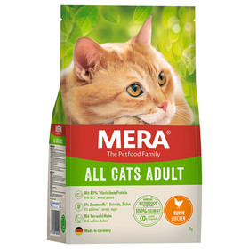 Abbildung Mera Cat All Cats Adult Huhn 2 kg