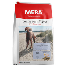 Abbildung Mera Dog Pure Sensitive Fresh Meat Hering & Kartoffel 12,5 kg