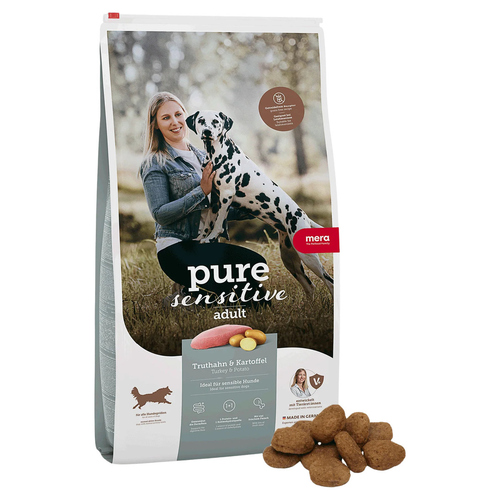 Mera Dog Pure Sensitive Truthahn & Kartoffel 4 kg