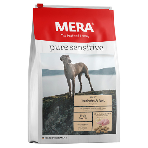 Mera Dog Pure Sensitive Truthahn & Reis 4 kg