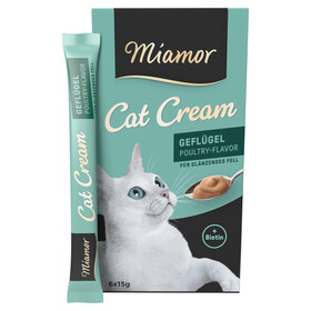 Abbildung Miamor Cat Cream Geflgel-Cream 6 x 15 g - 11 Stck