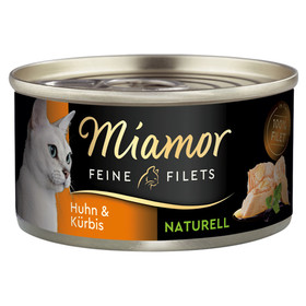 Abbildung Miamor Feine Filets Naturelle mit Huhn & Krbis 80 g - 24 Stck
