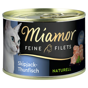 Abbildung Miamor Feine Filets Naturelle mit Skipjack-Thunfisch 156 g - 12 Stck