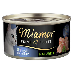 Abbildung Miamor Feine Filets Naturelle mit Skipjack-Thunfisch 80 g - 24 Stck