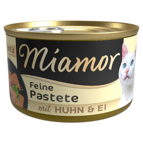 Abbildung Miamor Feine Pastete mit Ei & Huhn 85 g - 12 Stck