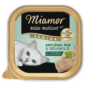 Abbildung Miamor Milde Mahlzeit Senior Geflgel Pur & Rehwild 100 g - 16 Stck