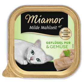 Abbildung Miamor Milde Mahlzeit mit Geflgel & Gemse 100 g - 16 Stck
