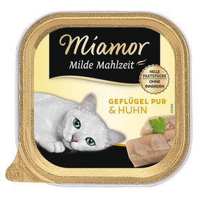 Abbildung Miamor Milde Mahlzeit mit Geflgel & Huhn 100 g - 16 Stck