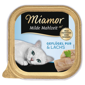 Abbildung Miamor Milde Mahlzeit mit Geflgel & Lachs 100 g - 16 Stck