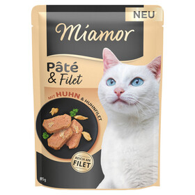Abbildung Miamor Pt & Filet mit Huhn 85 g - 10 Stck