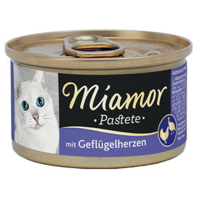 Abbildung Miamor Pastete mit Geflgelherzen 85 g - 12 Stck