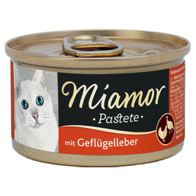 Abbildung Miamor Pastete mit Geflgelleber 85 g - 12 Stck