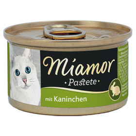 Abbildung Miamor Pastete mit Kaninchen 85 g - 12 Stck