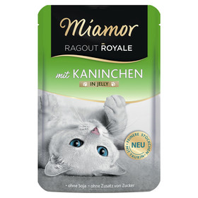 Abbildung Miamor Ragout Royale mit Kaninchen in Jelly 100 g - 22 Stck