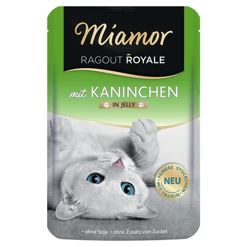 Miamor Ragout Royale mit Kaninchen in Jelly 100 g - 22 Stück
