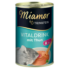 Abbildung Miamor Trinkfein Vitaldrink mit Thunfisch 135 ml - 24 Stck