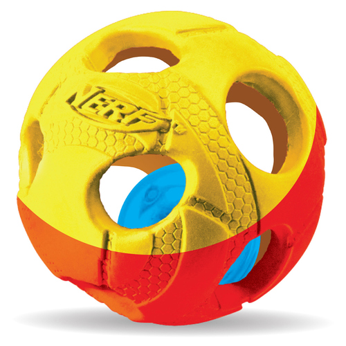 weitere Abbildung Nerf Dog LED Ball zweifarbig