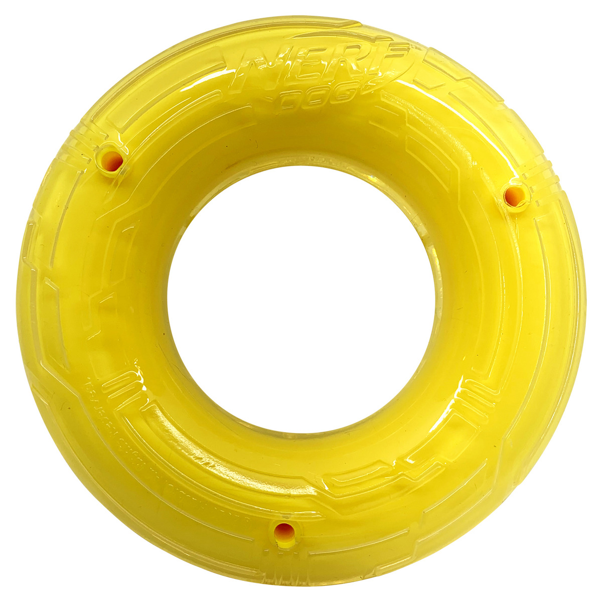 NERF Dog Scentology Hundespielzeug – Erdnussbutter-Geruch, 25 Cm, Knautschbar & Gut Für Die Zahnhygiene