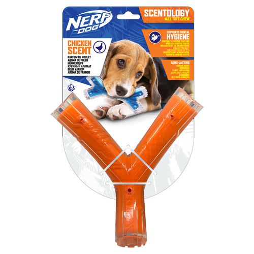 weitere Abbildung Nerf Dog Scentology Solid Core Wishbone mit Huhn