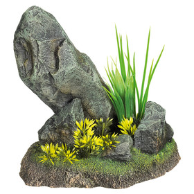 Abbildung Nobby Aquariendekoration Felsen mit Pflanzen