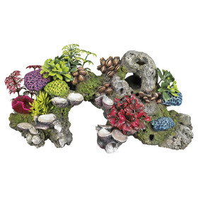 Abbildung Nobby Aquariendekoration Koralle mit Pflanzen 28 x 12 x 13,5 cm