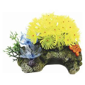 Abbildung Nobby Aquariendekoration Korallenstein mit Pflanzen klein