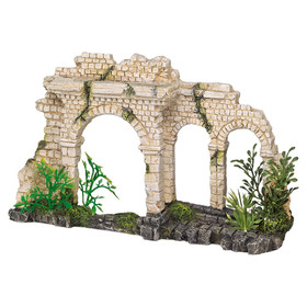 Abbildung Nobby Aquariendekoration Mauer mit Bgen mit Pflanzen