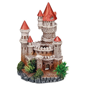 Abbildung Nobby Aquariendekoration Schloss mit Pflanzen