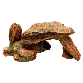 Abbildung Nobby Aquariendekoration Stein mit Pflanzen, 22,5 x 13 x 9,5 cm