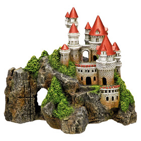 Abbildung Nobby Aquariendekoration groes Schloss auf Felsen