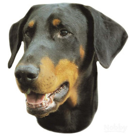 Abbildung Nobby Aufkleber Dobermann