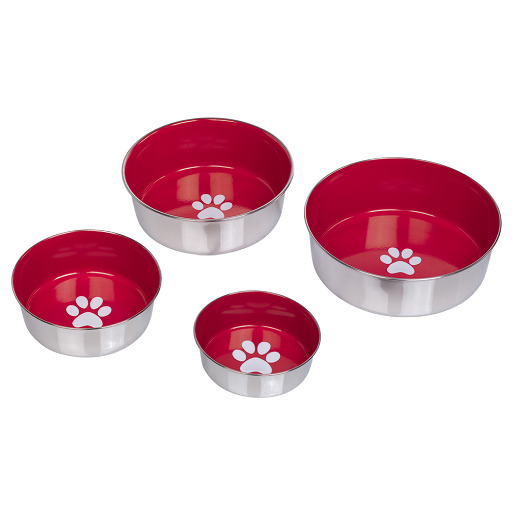 Edelstahl Napf Mit Befestigung - 0,90l Tiernapf Für Käfige