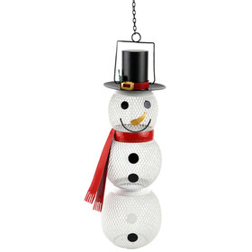 Abbildung Nobby Futterspender Xmas Schneemann wei