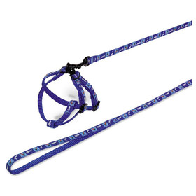 Abbildung Nobby Garnitur Nylon Kaninchen Carrot blau