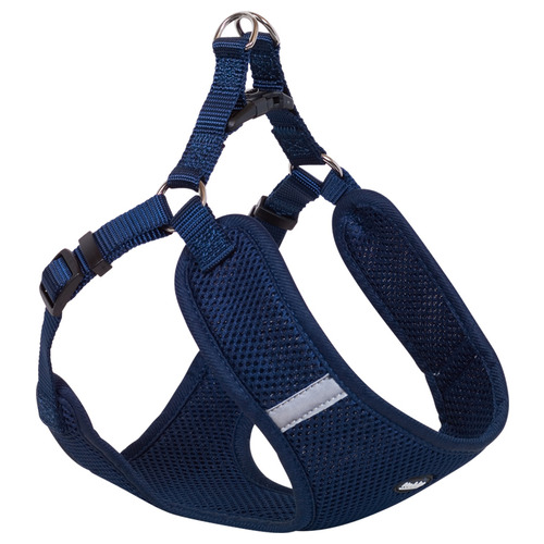 Nobby Geschirr Mesh Reflect blau