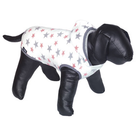 Abbildung Nobby Hunde-Bademantel Flanell wei
