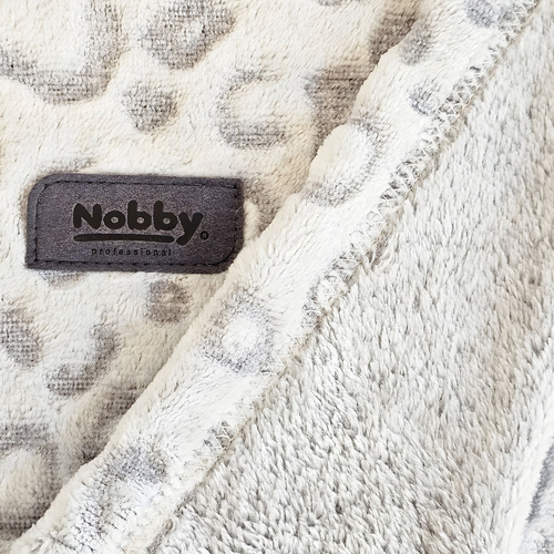 weitere Abbildung Nobby Hunde Hundedecke Fleece Plaid Lorik leopard grau