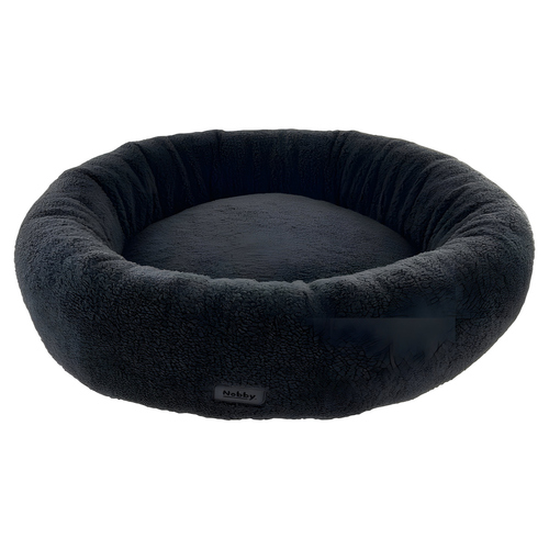 Nobby Hunde Komfortbett Donut Jella dunkelgrau