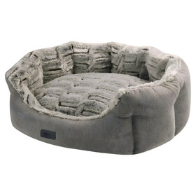 Abbildung Nobby Hundebett Cacho oval hellbraun