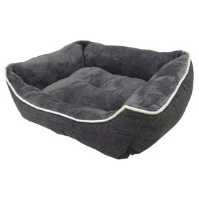 Abbildung Nobby Hundebett Classic eckig Arno grau
