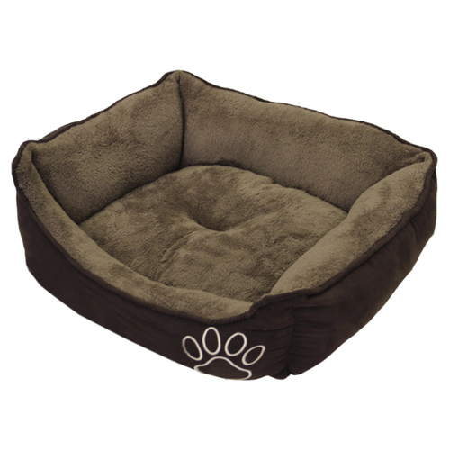 Nobby Hundebett Classic eckig Mero braun