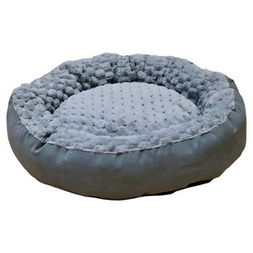 Abbildung Nobby Hundebett Donut Diamond grau