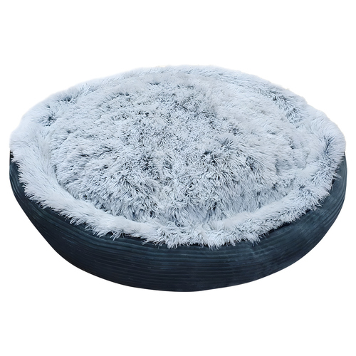 Nobby Hundebett Donut Seda grau, rutschfest, waschbar, fr Hunde,  Mikrofaser | eBay