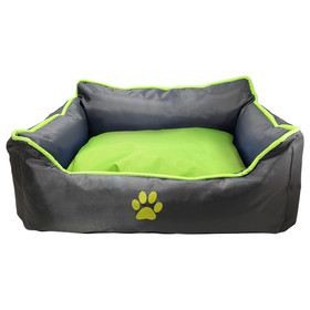 Abbildung Nobby Hundebett Komfort Classic Reno eckig hellgrn
