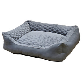 Abbildung Nobby Hundebett eckig Diamond grau