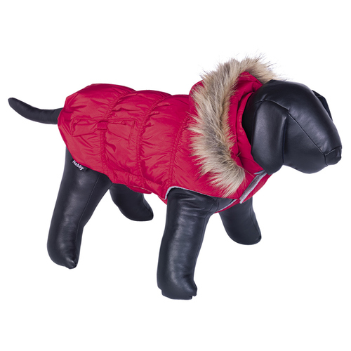 Nobby Hundemantel CORDURO In Dunkelgrau – Leichter Cord-Mantel Mit Fleecefutter, 29 Cm