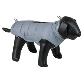 Nobby Hundemantel Sela grau Reflektor wasserabweisend winddicht  Hundebekleidung | eBay