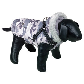 Abbildung Nobby Hundemantel Polar 2in1 camouflage grau