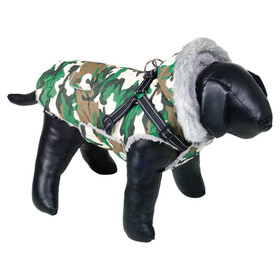 Abbildung Nobby Hundemantel Polar 2in1 camouflage grn