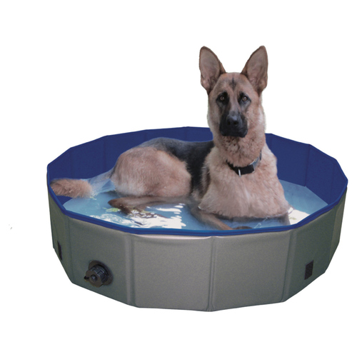 weitere Abbildung Nobby Hundepool inkl. Abdeckung grau/blau